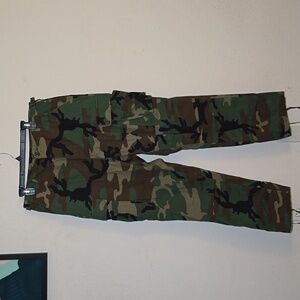 Cargo Pants Medium Woodland Camouflage